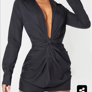 Pretty little thing mini shirt dress